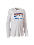 Męska koszulka termiczna Patagonia Capilene Daily Graphic T-shirt, Rozmiar - S, Kolor - Biały w sklepie internetowym 3210sport.pl