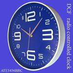 Zegar ALFA sterowany radiowo /niebieski w sklepie internetowym Atrix.pl