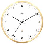 Anty-zegar aluminiowy ścienny złoty/ 30cm w sklepie internetowym Atrix.pl