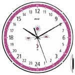 Anty-zegar 24-godzinny convex fiolet w sklepie internetowym Atrix.pl