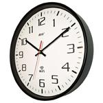 Zegar sterowany WiFi cichy 30cm/czarny w sklepie internetowym Atrix.pl