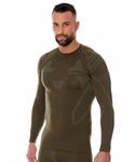 Bluza termiczna Brubeck RANGER PROTECT khaki LS14210 w sklepie internetowym  sklepikmysliwski.pl