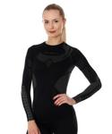 Bluza termiczna Brubeck DRY damska czarna LS13070 w sklepie internetowym  sklepikmysliwski.pl