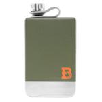 Piersiówka Badger Outdoor Hip Flask Jerry 266 ml olive stalowa w sklepie internetowym  sklepikmysliwski.pl