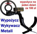WYPOŻYCZENIE wykrywacza metali na 1 dzień 100 zł w sklepie internetowym  sklepikmysliwski.pl