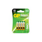 Bateria alkaliczna SUPER, AAA / LR03, 1,5V, blister 4szt.; GP BATTERY w sklepie internetowym sklep.elus.pl