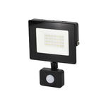 Naświetlacz LED z czujnikiem PIR SMD KASTEL 20W 4000K 1600lm IP65 czarny; C64-S-LFK-020BL-4K, BEMKO w sklepie internetowym sklep.elus.pl