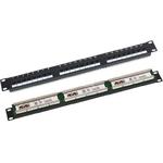 Patch panel 1U/19 Cali, UTP Nieekranowany,24 porty, kat.6e,złącza IDC,Q-LANTEC w sklepie internetowym sklep.elus.pl