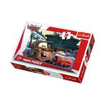 TREFL PUZZLE 30 ELEMENTÓW DISNEY CARS NA STACJI BENZYNOWEJ w sklepie internetowym Modny-dzieciak.pl