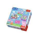 TREFL PUZZLE 3W1 ZABAWY W SZKOLE PEPPA w sklepie internetowym Modny-dzieciak.pl