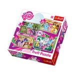 TREFL PUZZLE 4W1 MY LITTLE PONY WAKACJE KUCYKÓW w sklepie internetowym Modny-dzieciak.pl