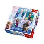 TREFL PUZZLE 4W1 DISNEY FROZEN KRAINA LODU w sklepie internetowym Modny-dzieciak.pl