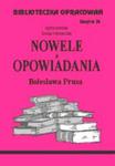 Biblioteczka opracowań zeszyt nr 24 - Nowele * Opowiadania w sklepie internetowym NaszaSzkolna.pl