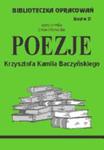 B.31 - POEZJE BACZYŃSKI w sklepie internetowym NaszaSzkolna.pl