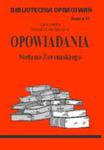 Biblioteczka opracowań zeszyt nr 57 - Opowiadania Stefan Żeromski w sklepie internetowym NaszaSzkolna.pl