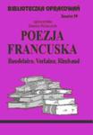 B.59 - POEZJE SYM.FRANCUSKIEJ/ w sklepie internetowym NaszaSzkolna.pl