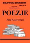 B.73 - POEZJE JANA KASPROWICZA w sklepie internetowym NaszaSzkolna.pl