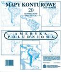 Ameryka Południowa 1:60 000 000. Mapy konturowe w sklepie internetowym NaszaSzkolna.pl