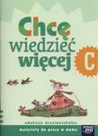 Nowe Już w szkole. Klasa 1, szkoła podstawowa. Chcę wiedzieć więcej. Zeszyt C w sklepie internetowym NaszaSzkolna.pl