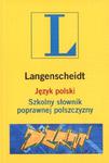 Język polski. Szkolny słownik poprawnej polszczyzny (+CD) w sklepie internetowym NaszaSzkolna.pl