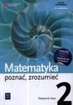 Matematyka. Poznać, zrozumieć. Klasa 2, liceum / technikum. Zakres podstawowy w sklepie internetowym NaszaSzkolna.pl