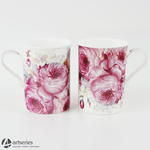 Zestaw dwóch kubków porcelanowych 4134004, classic rose róże w sklepie internetowym Artseries.pl