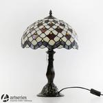 Piękna lampa witrażowa , stojąca lampka kolorowa 83947 w sklepie internetowym Artseries.pl