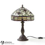 Elegancka lampa witrażowa do salonu, pokoju czy sypialni - 62559 w sklepie internetowym Artseries.pl