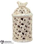 Ceramiczny stylowy lampion - latarenka stylizowana 100983 w sklepie internetowym Artseries.pl