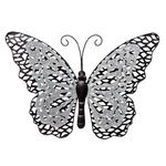 Srebrno-czarny motyl - metalowa zawieszka 129382 w sklepie internetowym Artseries.pl