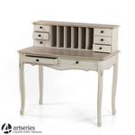 Sekretarzyk, stylowe biurko drewniane w stylu rustykalnym, kość słoniowa pracownia w sklepie internetowym Artseries.pl