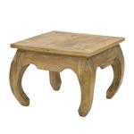 Stolik kolonilany opium, stołek stylowy z pełnego drewna 111555A w sklepie internetowym Artseries.pl