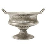 Metalowy wazon srebrna osłonka stylowa 100836 w sklepie internetowym Artseries.pl
