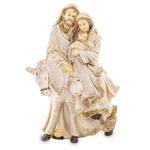 Dekoracja świąteczna - figurka Świętej Rodziny na osiołku 132411 w sklepie internetowym Artseries.pl