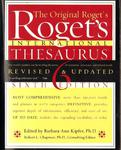 ROGET'S INTERNATIONAL THESAURUS. SIXTH EDITION (REVISED & UPDATED) [antykwariat] w sklepie internetowym Hatteria.pl 