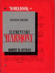 WORKBOOK FOR ELEMENTARY HARMONY. FOURTH EDITION Robert W. Ottman [antykwariat] w sklepie internetowym Hatteria.pl 