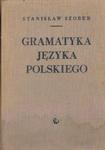 GRAMATYKA JĘZYKA POLSKIEGO Stanisław Szober w sklepie internetowym Hatteria.pl 