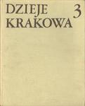 DZIEJE KRAKOWA TOM 3. KRAKÓW W LATACH 1796-1918 [antykwariat] w sklepie internetowym Hatteria.pl 