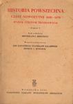 HISTORIA POWSZECHNA. CZASY NOWOŻYTNE 1640-1870. WYBÓR TEKSTÓW ŹRÓDŁOWYCH. CZĘŚĆ 1 [antykwariat] w sklepie internetowym Hatteria.pl 