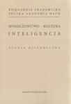 SPOŁECZEŃSTWO, KULTURA, INTELIGENCJA. STUDIA HISTORYCZNE Grzegorz Nieć, Elżbieta Orman (red.) w sklepie internetowym Hatteria.pl 