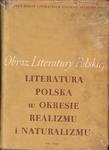 LITERATURA POLSKA W OKRESIE REALIZMU I NATURALIZMU. TOM 2 w sklepie internetowym Hatteria.pl 