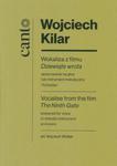 WOKALIZA Z FILMU DZIEWIĄTE WROTA na głos lub instrument melodyczny i fortepian Wojciech Kilar w sklepie internetowym Hatteria.pl 