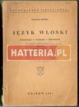 Wojciech Meisels JĘZYK WŁOSKI. GRAMATYKA, CZYTANKI, SŁOWNICZEK [antykwariat] w sklepie internetowym Hatteria.pl 