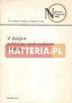 Z DZIEJÓW POLSKIEGO SPOŁECZEŃSTWA I KULTURY [antykwariat] w sklepie internetowym Hatteria.pl 