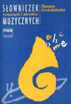 SŁOWNICZEK OZNACZEŃ I SKRÓTÓW MUZYCZNYCH Danuta Gwizdalanka w sklepie internetowym Hatteria.pl 