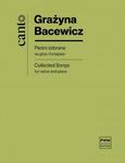 PIEŚNI ZEBRANE NA GŁOS I FORTEPIAN Grażyna Bacewicz w sklepie internetowym Hatteria.pl 