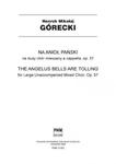 Henryk Mikołaj Górecki NA ANIOŁ PAŃSKI NA DUŻY CHÓR MIESZANY A CAPPELLA, OP.57 (GŁOSY CHÓRALNE) w sklepie internetowym Hatteria.pl 