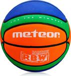 Piłka do koszykówki RBW Cellular #5 Meteor (pomarańczowo-zielono-niebieska) w sklepie internetowym Sport-Shop.pl