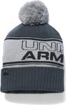 Czapka z pomponem Men's Pom Beanie Under Armour (szara) / Tanie RATY w sklepie internetowym Sport-Shop.pl