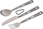 Sztućce Titanium 3-Piece Cutlery Set Optimus / Tanie RATY w sklepie internetowym Sport-Shop.pl